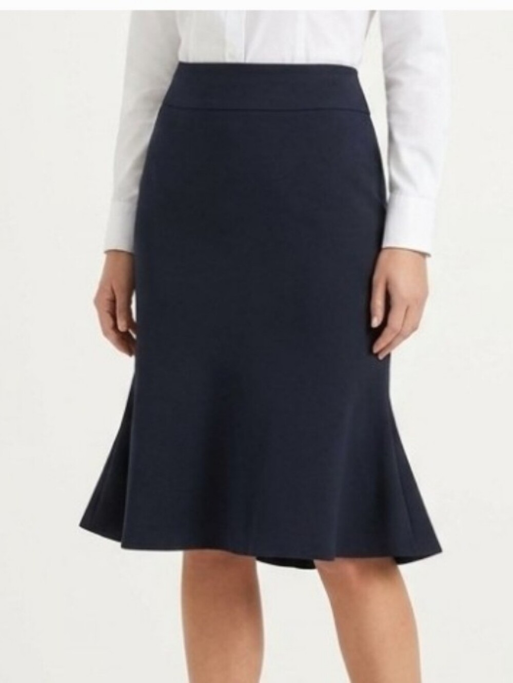 Armani Collezioni Antinea Pencil Skirt Women’s Black Stretch Wool Work Office 2